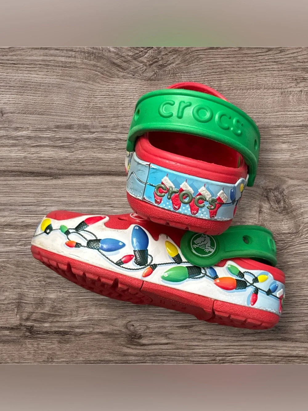 Baby Christmas Crocs